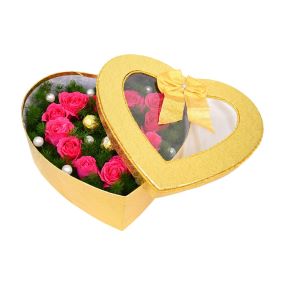 Heart-shaped Chocolate Gift Boxes