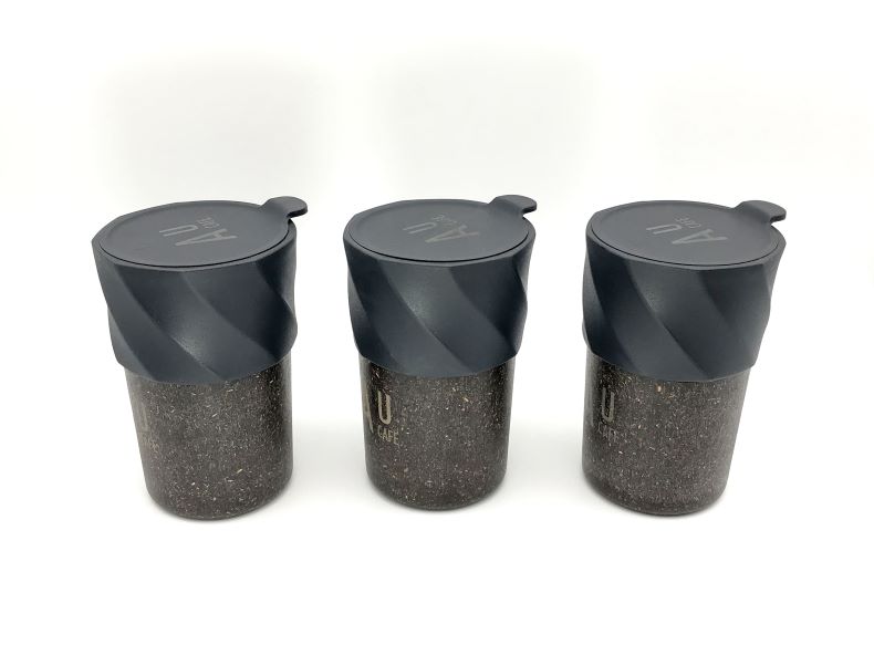 Biodegradable plastic cups