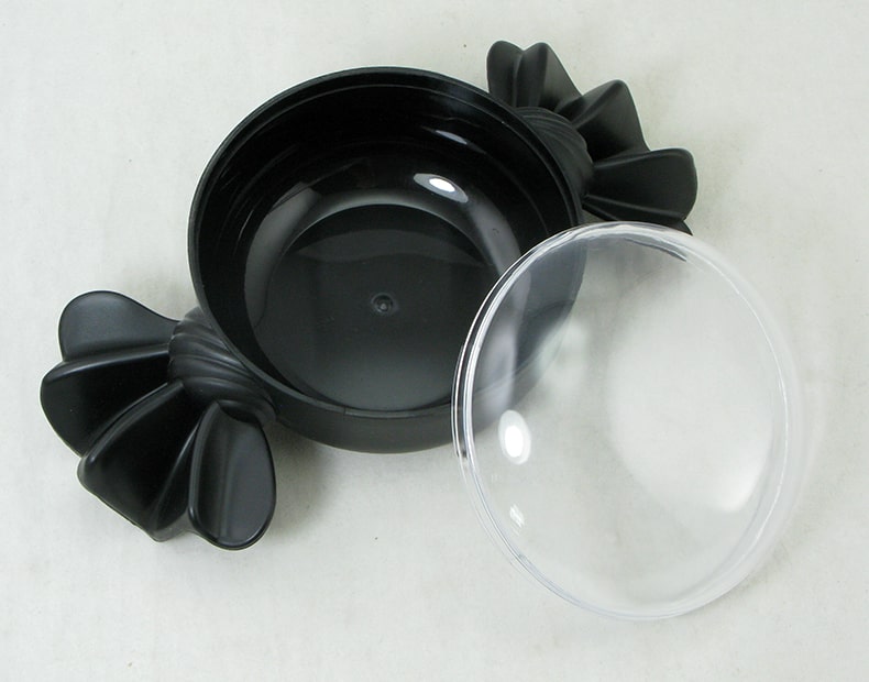 Black Candy Shaped Favor Boxes