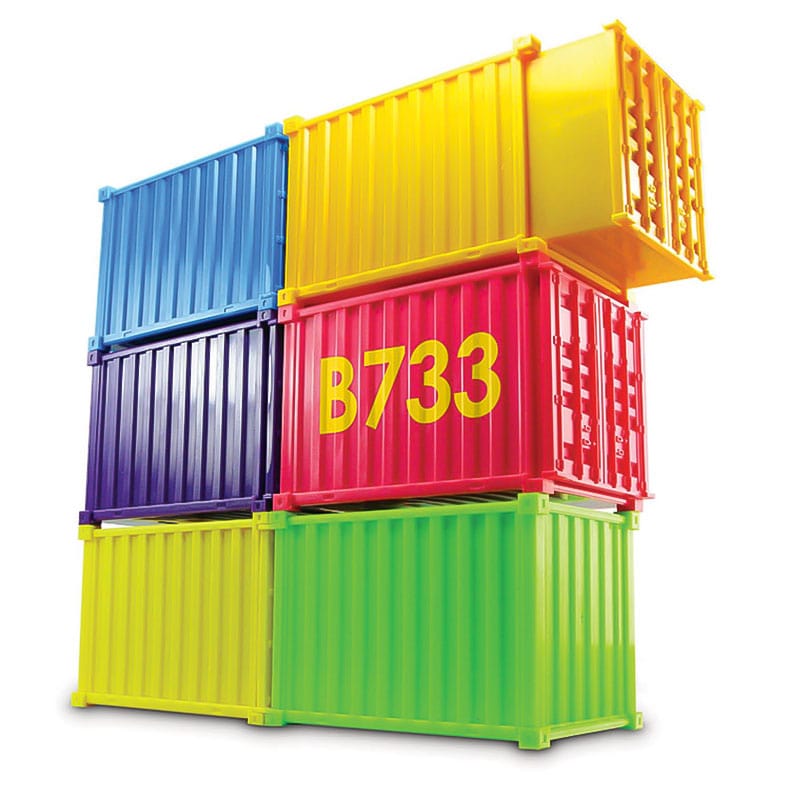 Stackable Container Boxes of Assorted colors