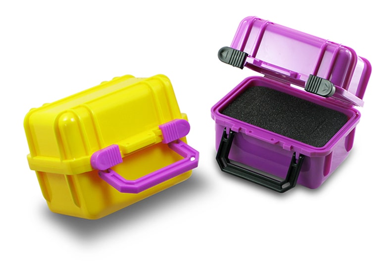 Opaque colored watch cases