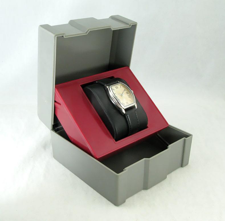 Luxury Men’s Watch Box Open for Displaying