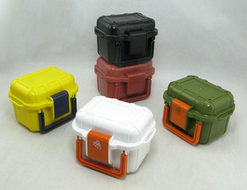 Small Watch Cases with Handles of Assorted Colors