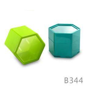 Hexagon Plastic Candy Boxes