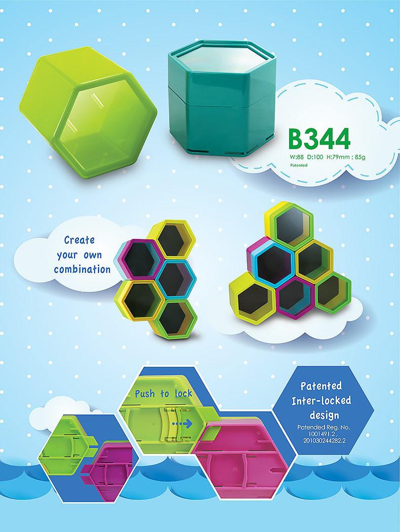 DIY Honeycomb of Hexagon Gift Boxes