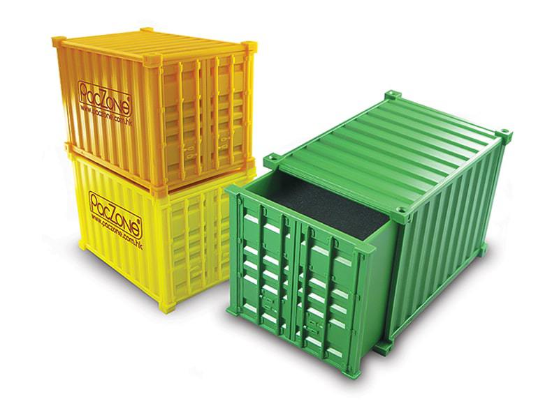 Shipping-container style Stacking Watch Storage Boxes