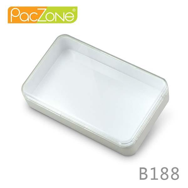 Flat Plastic Storage Boxes, Small Tool Cases with Clear Lids