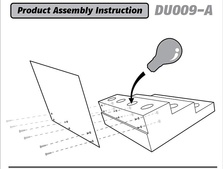 DU009-A Assembling Instruction