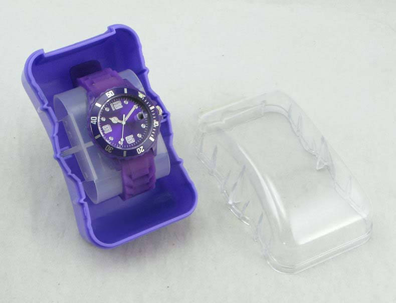 Clear Colored wrist watch holder boxes
