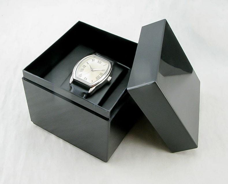 Plastic Square Box for Wristwatch