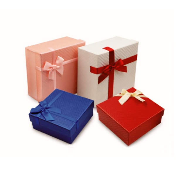 Supply Bulk Cardboard Jewelry Boxes with Lids and Ribbon |PacZone